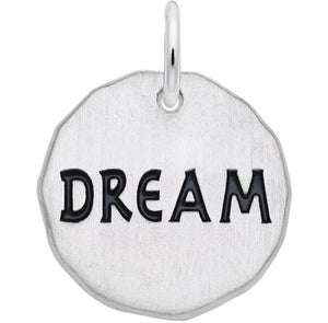Sterling Silver Dream Charm