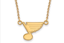 Load image into Gallery viewer, St. Louis Blues Small Emblem Necklace