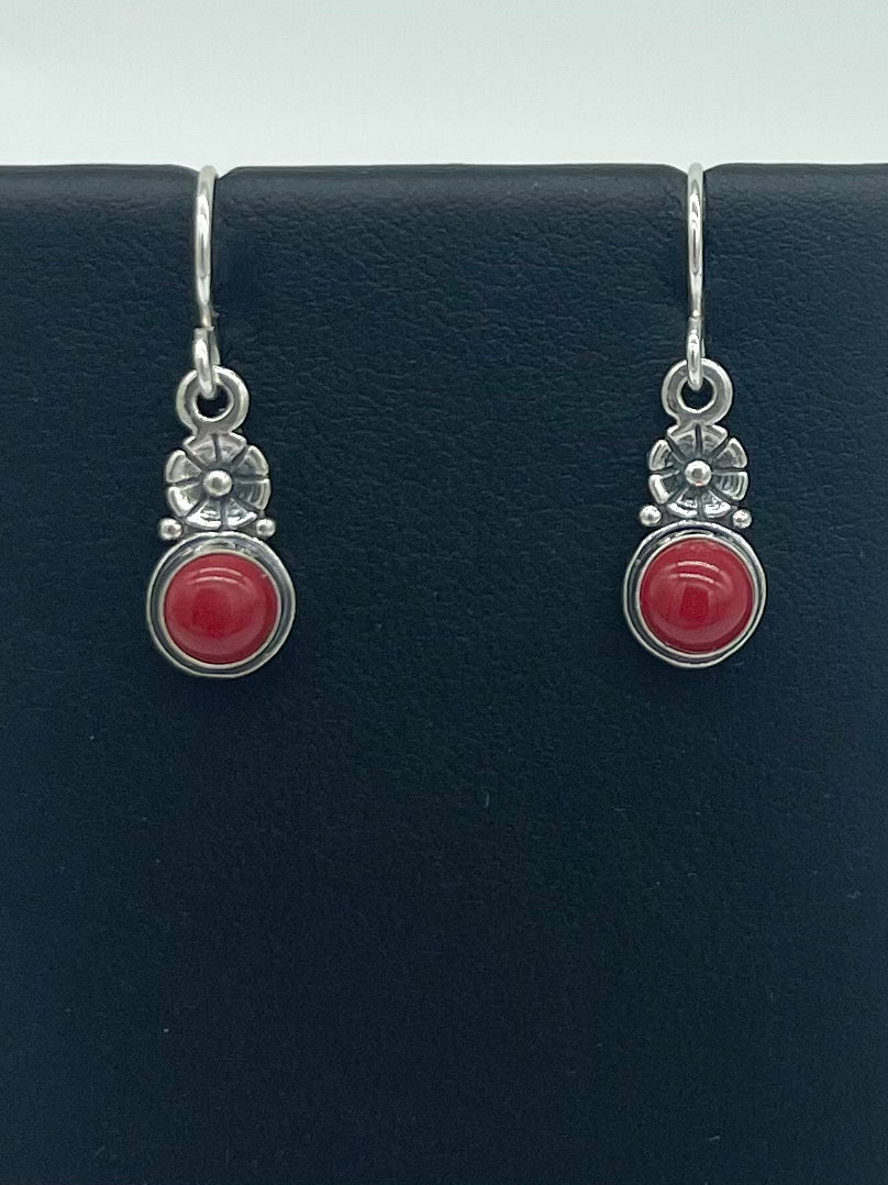Coral Earrings