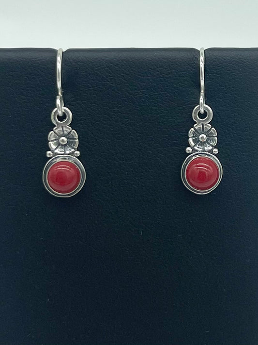 Coral Earrings