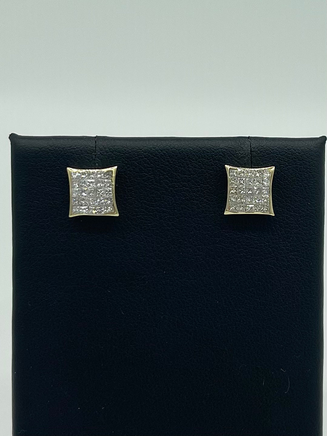 Diamond Pillow Earrings