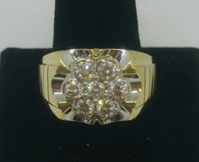 Load image into Gallery viewer, Man’s Cluster Diamond Ring