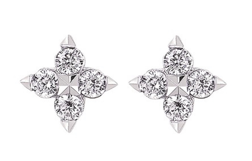 Star Diamond Earrings