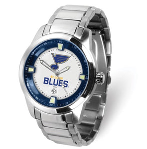 St. Louis Blues Men’s Silver-tone Watch