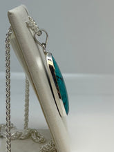 Load image into Gallery viewer, Turquoise Pear Pendant
