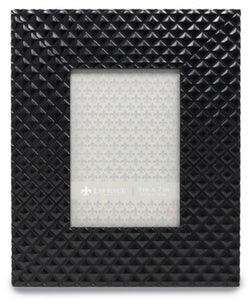 Black Diamond Patterned Picture Frame