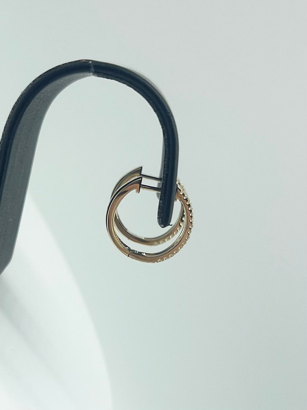 Two Row Diamond Hoops