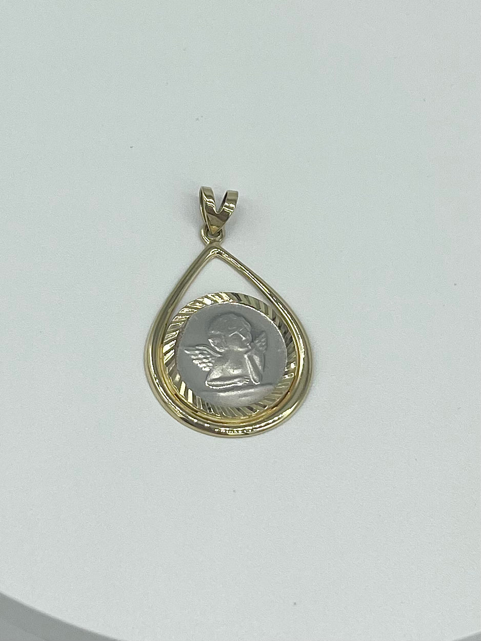 Angel Teardrop Pendant