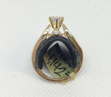 Load image into Gallery viewer, Diamond Cathedral Engagement Ring