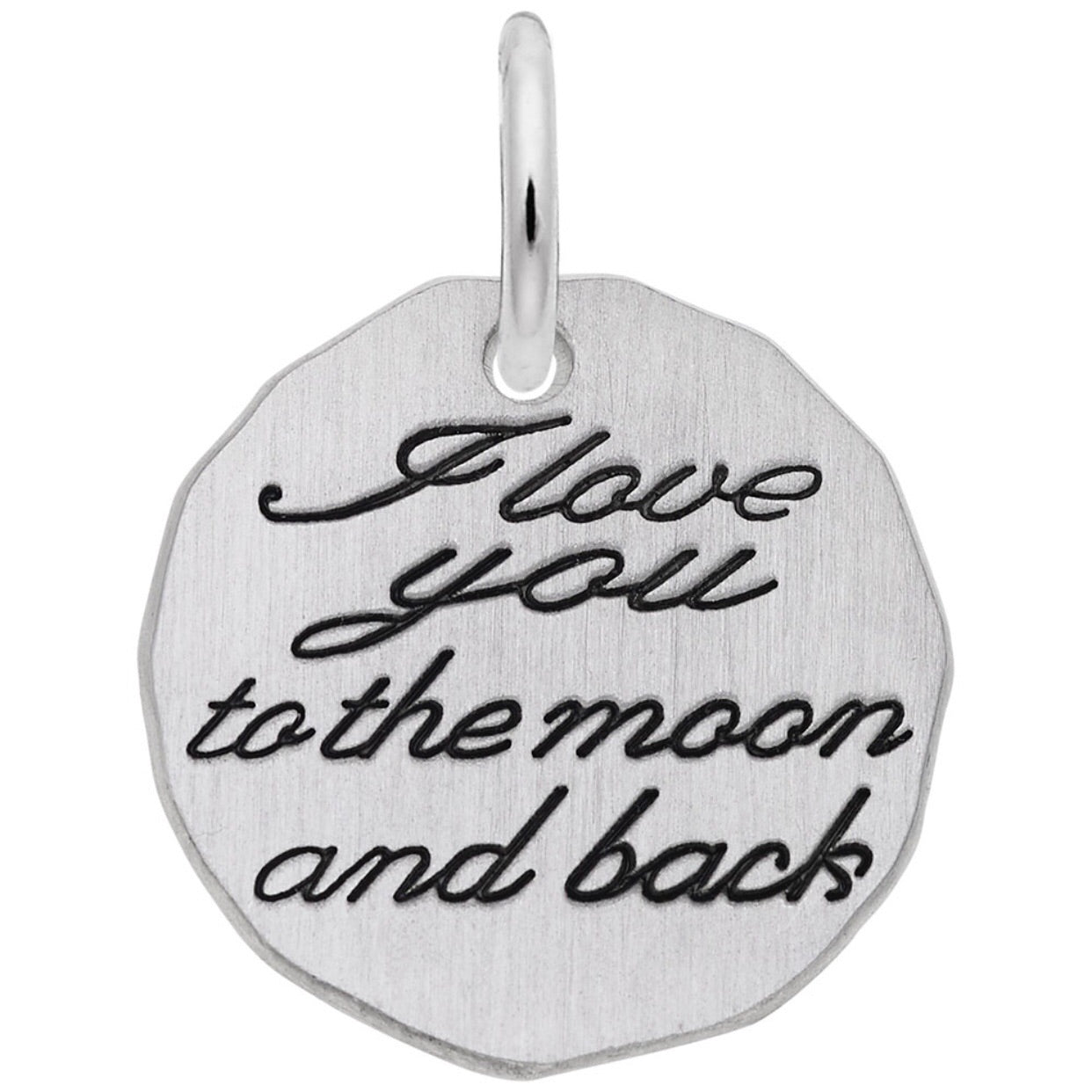 ‘I Love You to the Moon and Back’ Charm