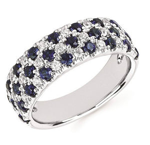 Sapphire and Diamond Ring