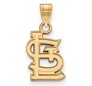 St. Louis Cardinals Stainless Steel Emblem Necklace