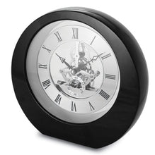 Load image into Gallery viewer, Black Interactive Gear Desk Clock