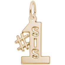 Load image into Gallery viewer, Number One Sister Charm