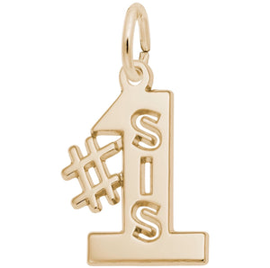 Number One Sister Charm