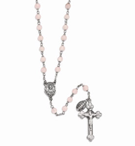 Peace & Forgiveness Rose Quartz Rosary