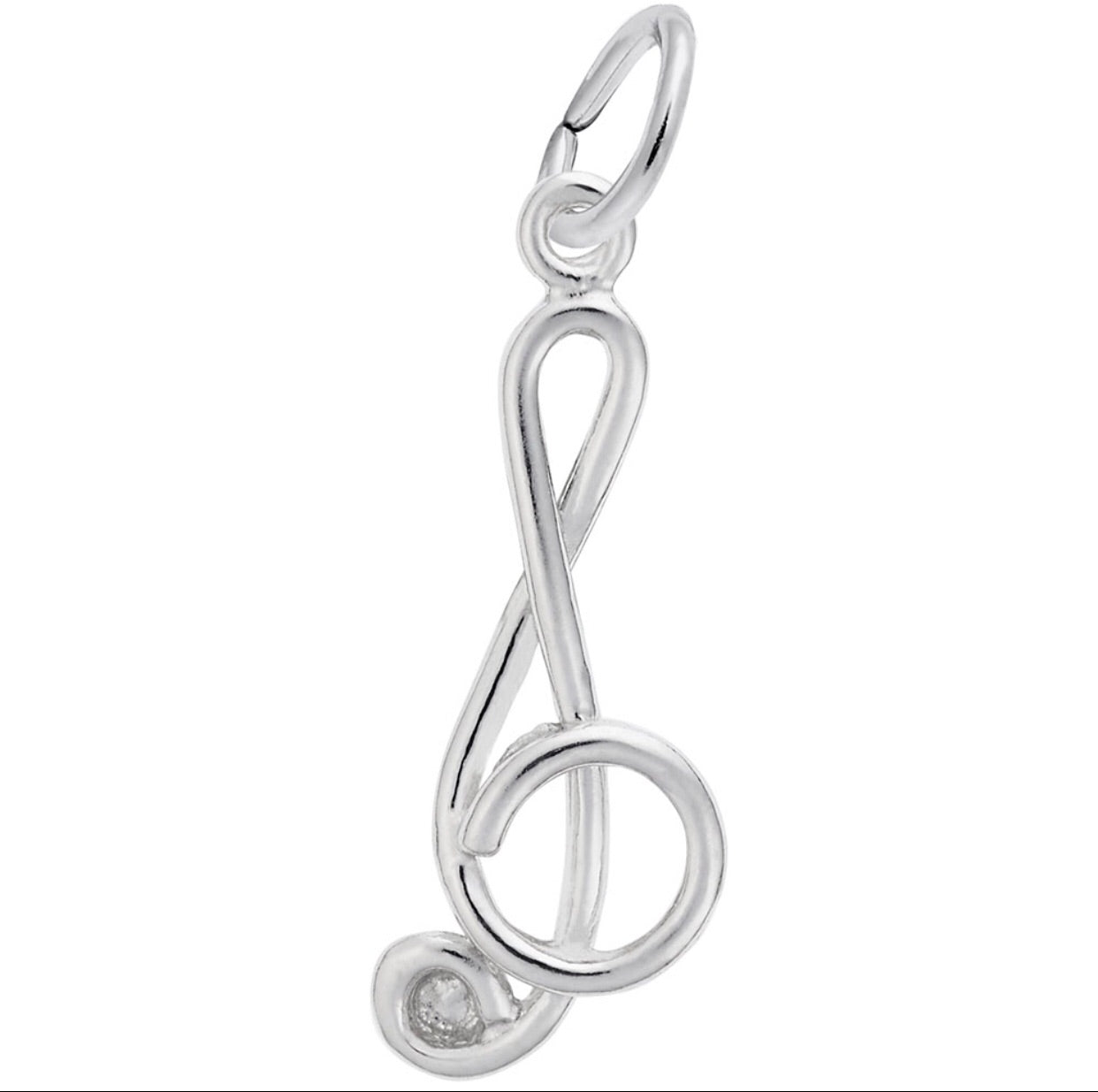 Treble Clef Charm