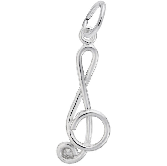 Treble Clef Charm