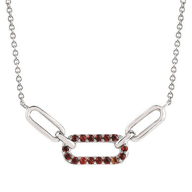 Gemstone Linked Necklace