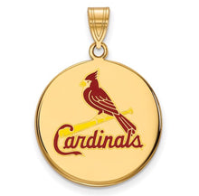 Load image into Gallery viewer, St. Louis Cardinals Enameled Round Pendant