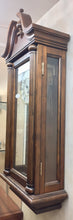 Load image into Gallery viewer, Key-Wind Wooden Bulova Wall Clock