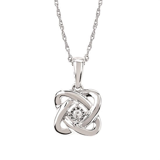 Looped Diamond Necklace