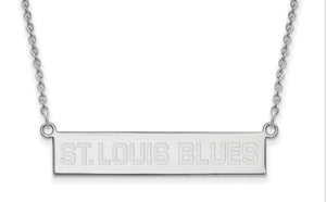 St. Louis Blues Bar Necklace