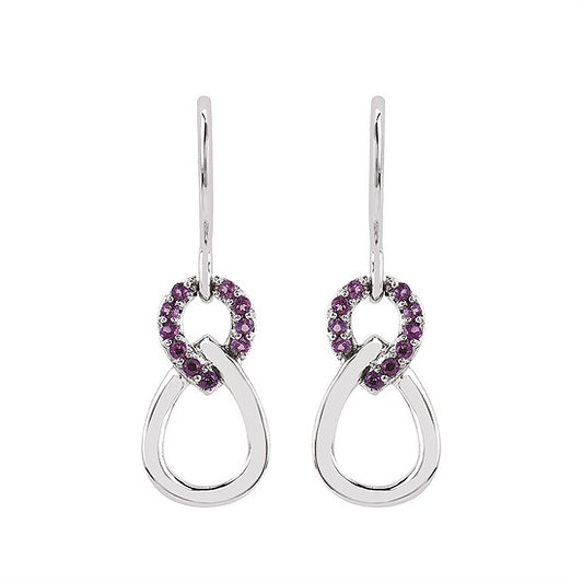 Amethyst Dangle Earrings