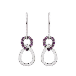 Amethyst Dangle Earrings