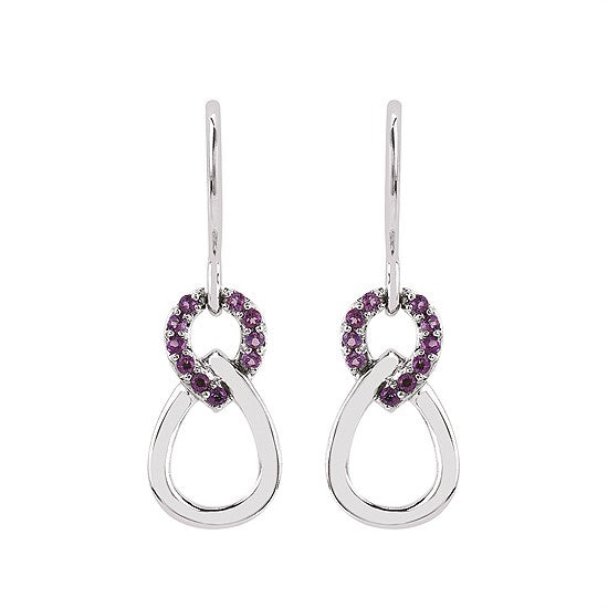 Amethyst Dangle Earrings