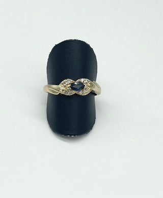 Marquise & Diamond Ring