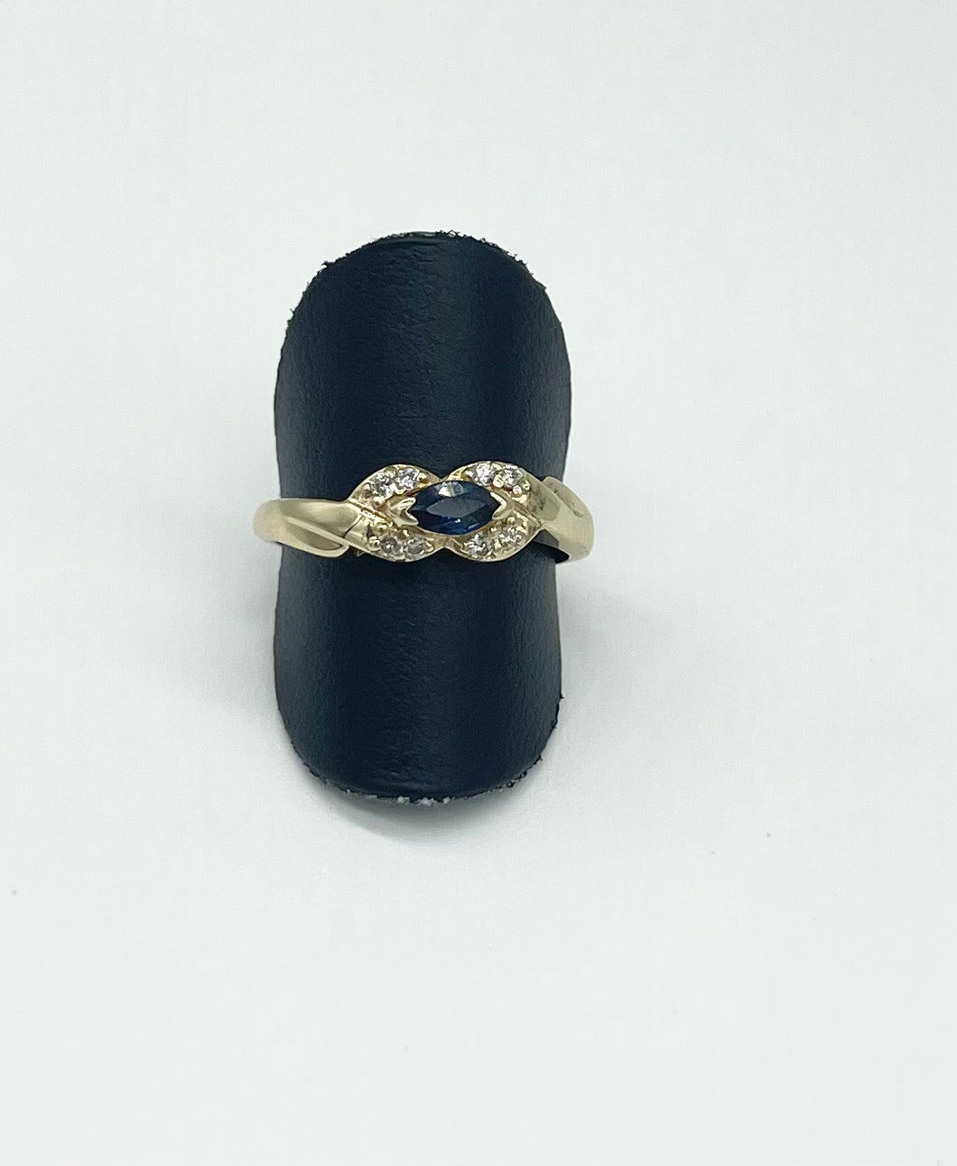 Marquise & Diamond Ring