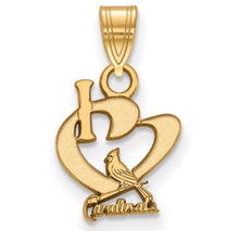 Load image into Gallery viewer, St. Louis Cardinals Heart Pendant