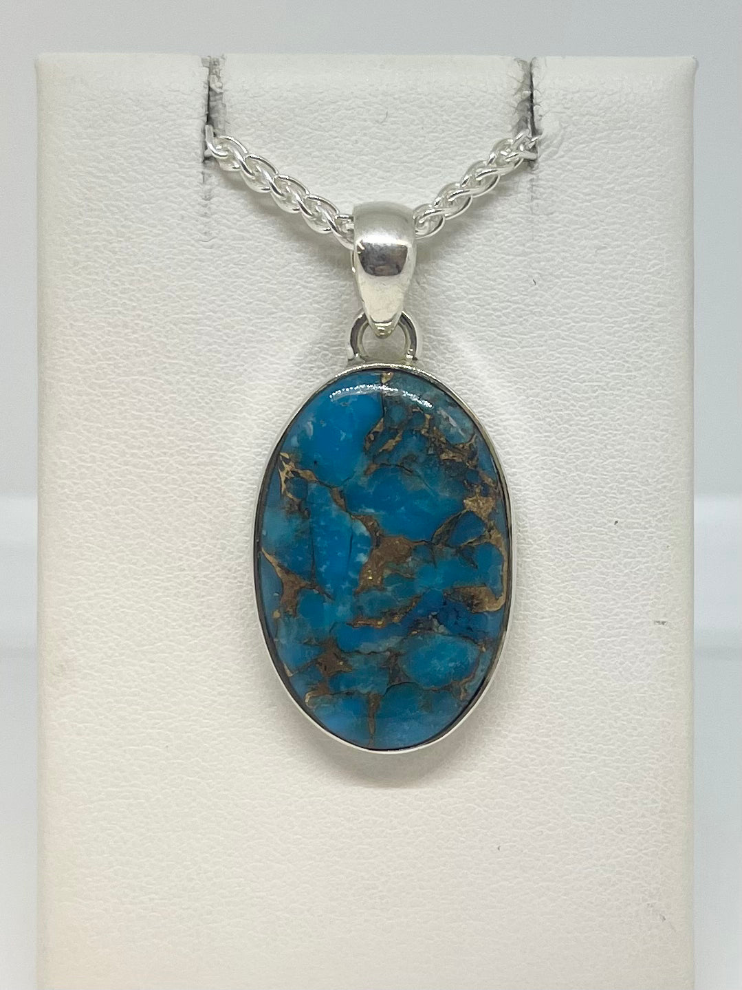 Copper Turquoise Pendant