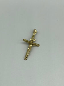 Yellow Gold Crucifix Pendant