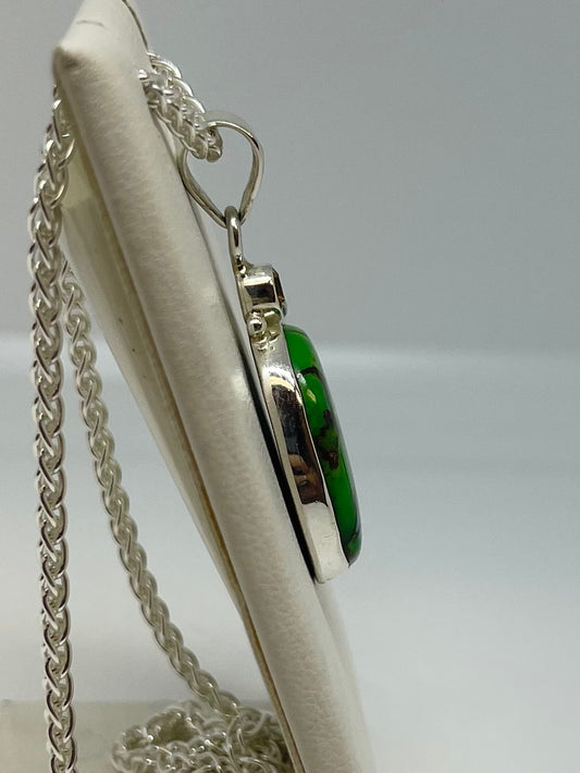 Copper Turquoise Pendant