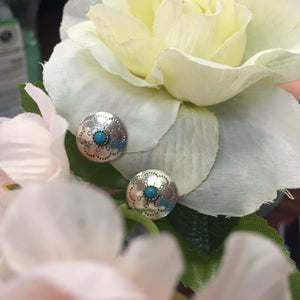 Small Turquoise Clip-on Earrings