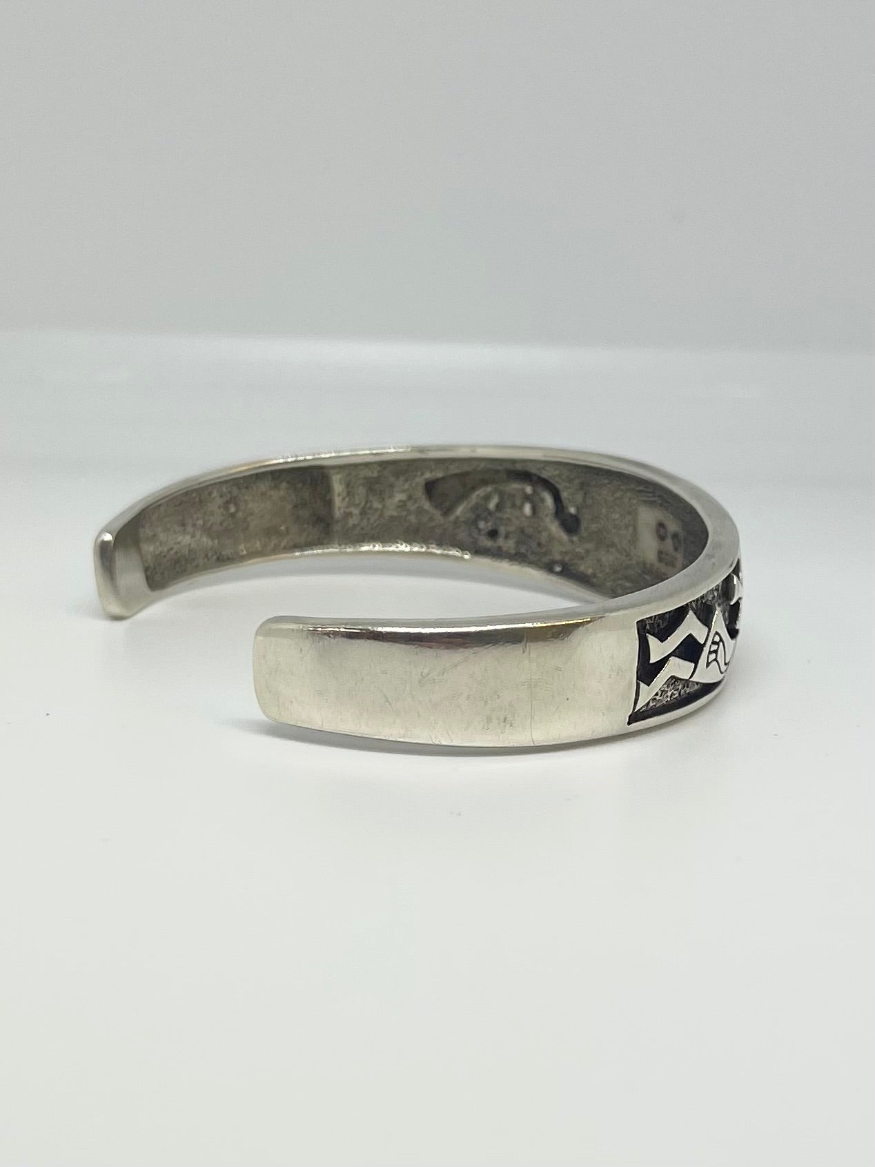 Aztec Silver Cuff