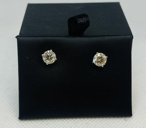 Diamond Studs in Varying Sizes