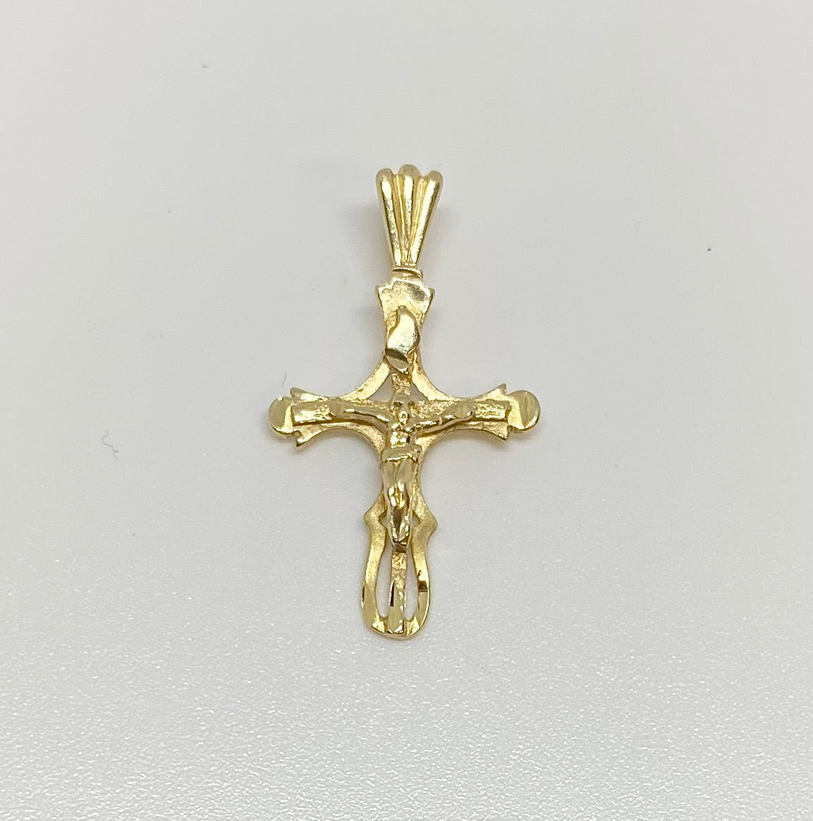 Gold Crucifix Pendant