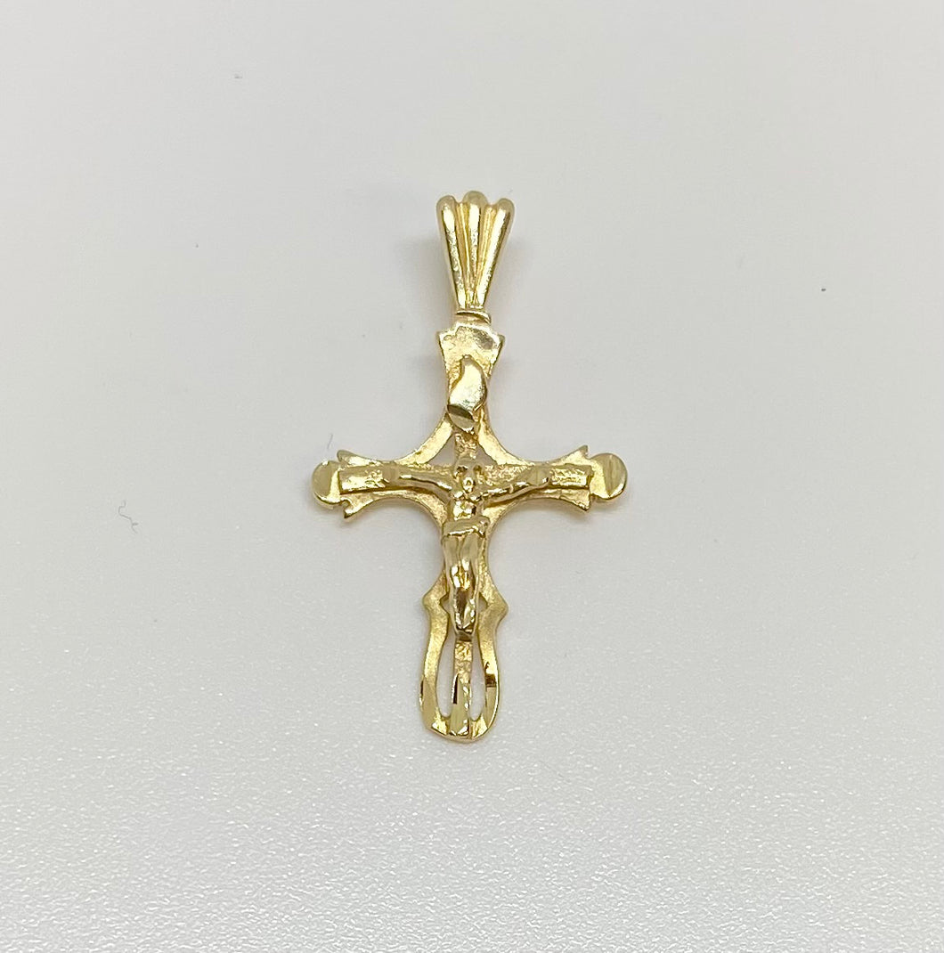 Gold Crucifix Pendant
