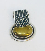 Load image into Gallery viewer, Gold Tone Slide Pendant