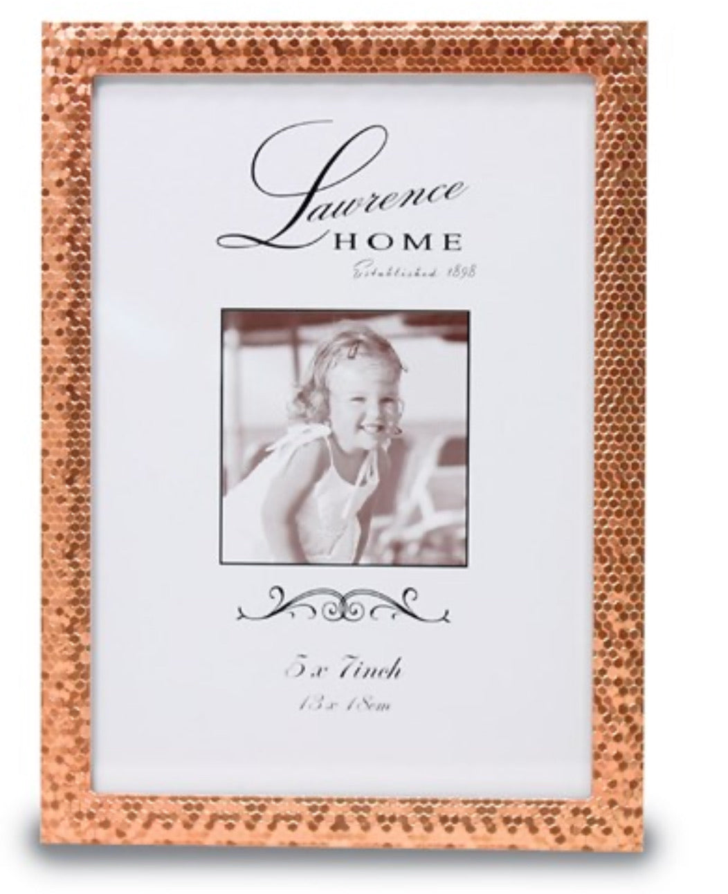 Rose Gold Shimmer Picture Frame