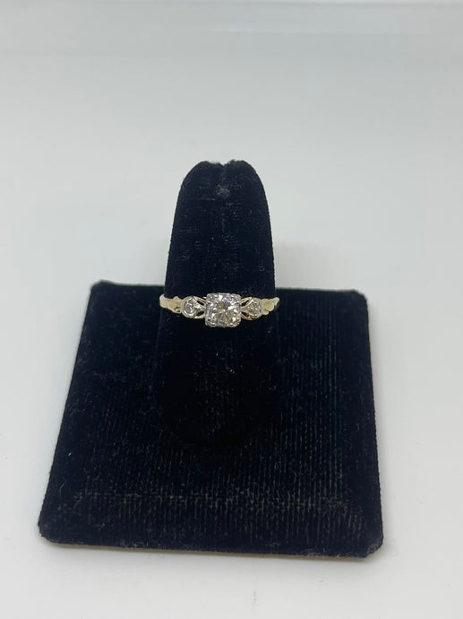 Vintage Style Engagement Ring