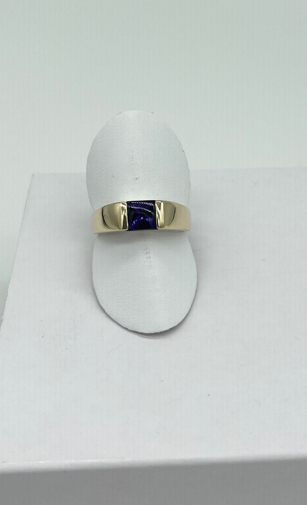 Square Amethyst Ring