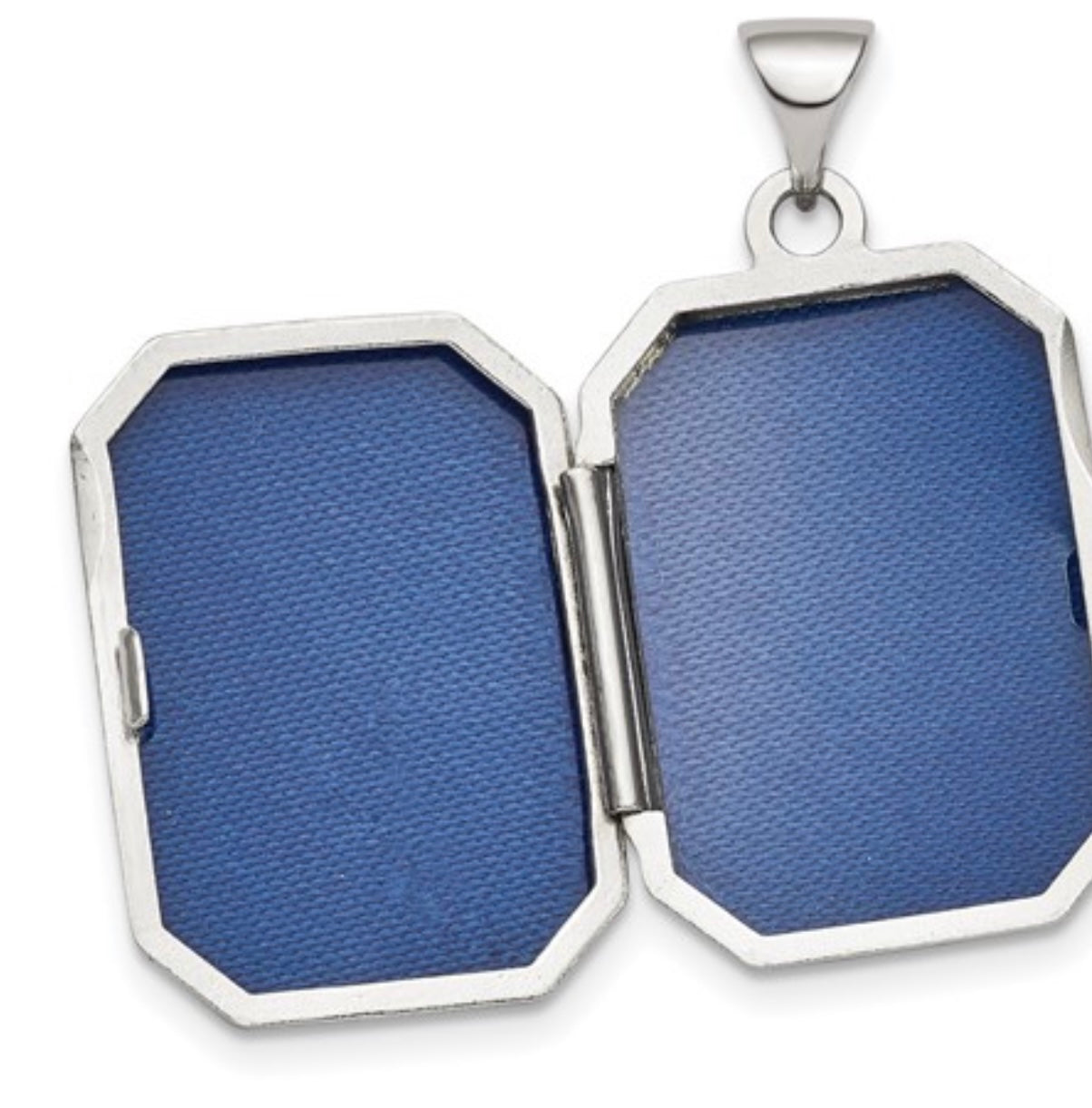 Octagonal Scroll Locket