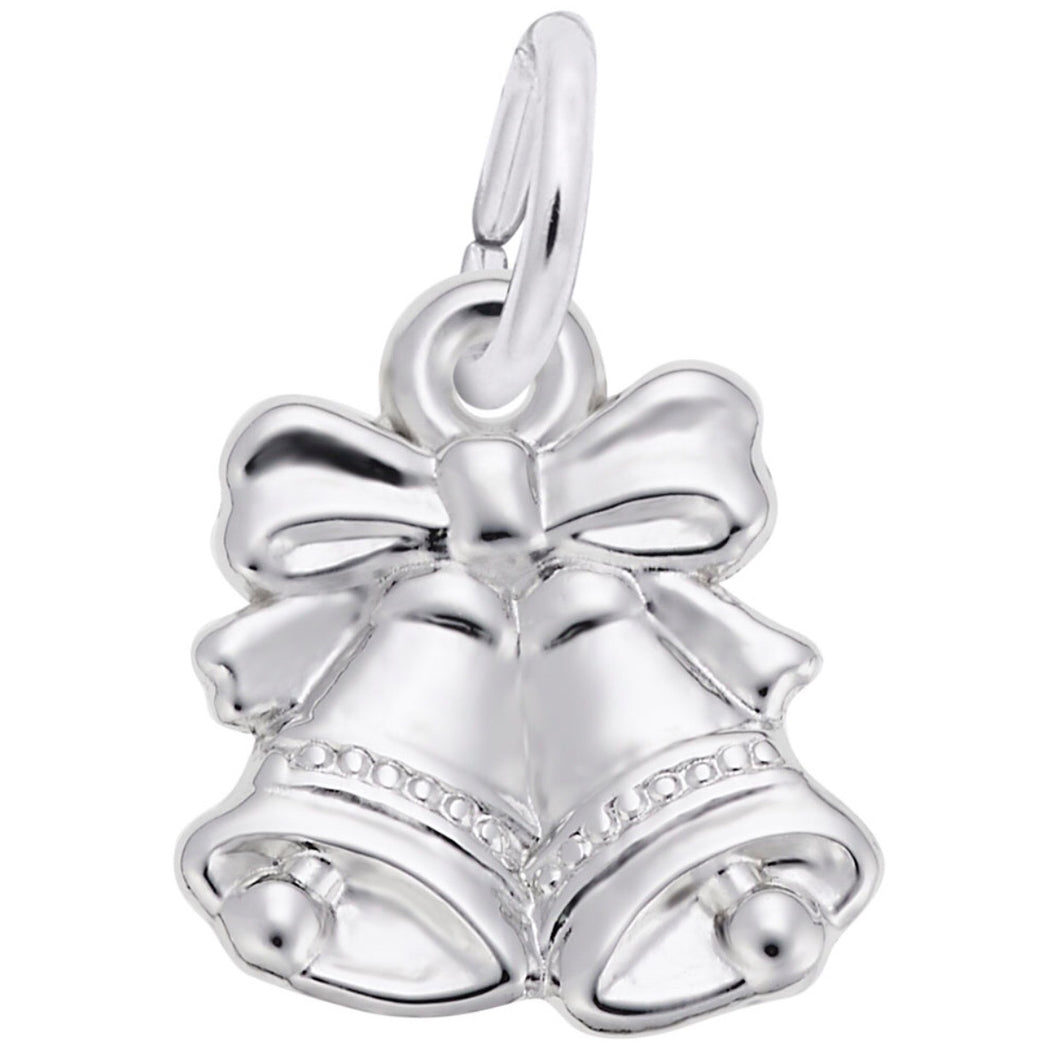 Sterling Silver Christmas Bells Charm