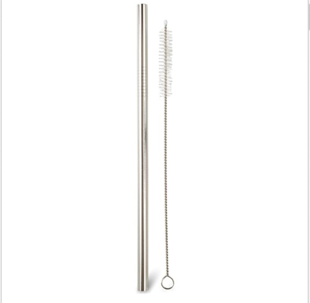 Stainless Steel Straw And Brush Set