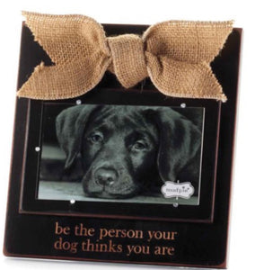 Be the Person Dog Picture Frame