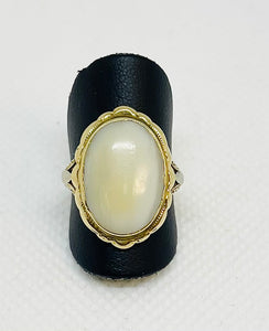 Smooth Cameo Ring